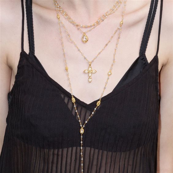 Collier Maria e Luisa Jewels Femme in Argent Cristallo CA0279/V1/P - CA0279/V1/P